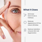 Agelyss Eye-Bag Cream - Deep Hydration - Puffiness, Dark Circles, and Wrinkles - Paraben-Free, Cruelty-Free, Vegan - 1 FL OZ