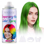 Green Hair Spray Temporary, Hair Color Spray 1-Day Hair Dye Colored for Kids Women Men Joker, Hair Wax Color Washable, Hair Paint Halloween Fast-Drying 4.06 Fl Oz