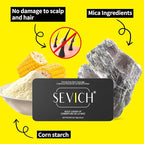 SEVICH Root Touch Up Hair Color Powder with Mirror & Brush – Instant Gray Hair Cover Up, Waterproof Sweatproof Formula, Natural Finish for Hairline & Bald Spot, 48H Long Lasting, Dark Brown