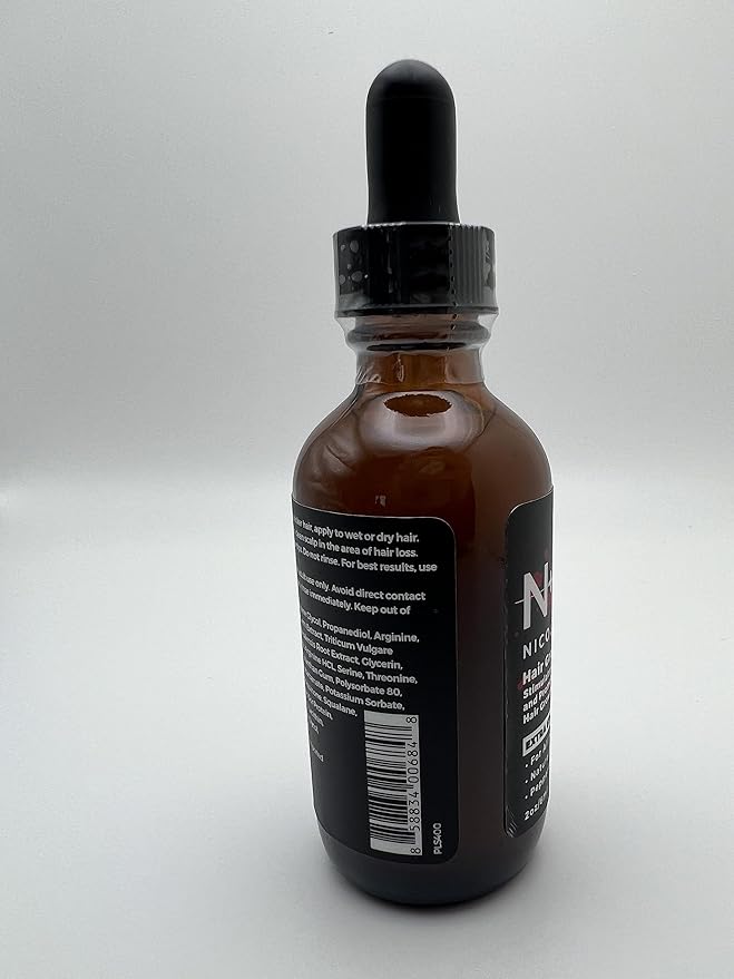 N+B Hair Growth Serum - Helps Promote Thicker, Fuller, & Healthier Hair w/Biotin, Natural-Based Formula, Helps Prevent Hair Fall & Thinning, For Women In All Hair Types - (2oz.) (6-Pack)