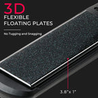 TYMO SWAY Hair Straightener with 10s Fast Heating, 1 Inch Professional Flat Iron Curling Iron in One with 32 Adjustable Temp, Automatic Shut Off, Dual Voltage