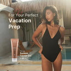 Nu Skin Sunright Insta Glow Self Tanner Gel | Natural Summer Tan for Face & Body | Beauty & Skin Care | Vitamin E & Avocado Oil | Natural Body Bronzer with DHA & Amino Acids | 4.2 oz | 1 Pack