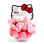 Hello Kitty x Kitsch Matte Satin Scrunchies for Women - No Crease Hair Ties No Damage | Scrunchies for All Hair Types | Stylish & Comfortable, For Ponytails & Buns | Ideal Gifts for Women - 3pcs