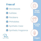 MicroDerm Resurfacing Scrub - Exfoliating Polish Crystals At-Home MicroDermabrasion Vitamin A & E Squalane