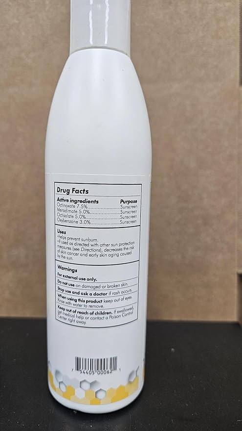 A-Cute Derm Pro-Tect SPF 20 Sunscreen Moisturize the Skin Protects Against Harmful Effects of UVA & UVB Rays Prevent Premature Aging and Wrinkling of the Skin (8.0 oz)