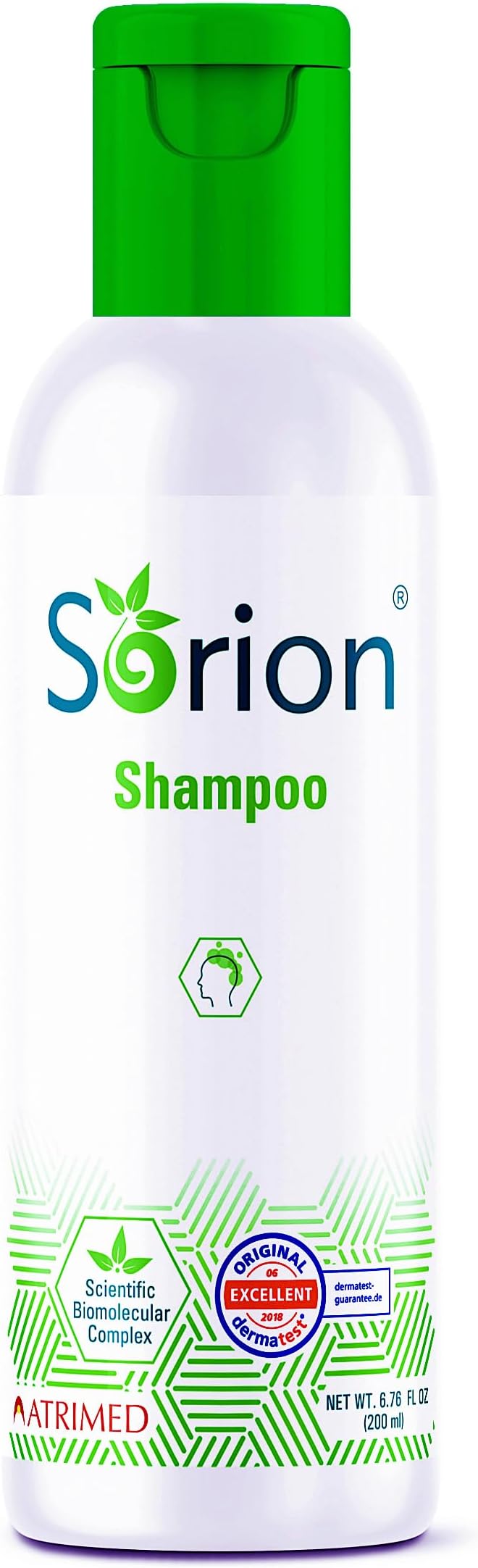 Sorion Shampoo for Collagen Boost with Coconut Oil and Pala Indigo Essential Oils, Herbal Repair for Damaged Hair, Gently Nourishing Scalp Treatment
