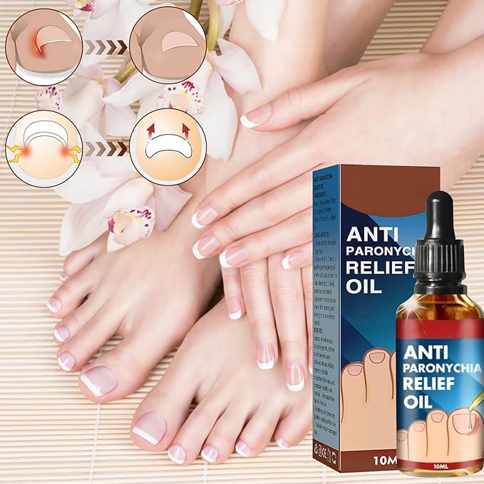 2PCS Paronychia Nursing Oil, German Toenailcare Anti Paronychia Relief Oil, Repair for Damaged Discolored Thick Nails