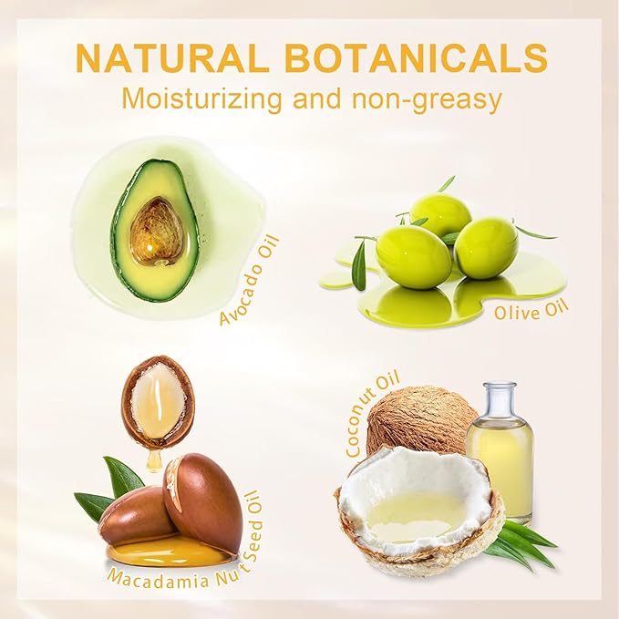 Body Glow Oil, SPF 45 PA+++, Sunscreen Body Oil with Gold Mica, Moisturizing Coconut with Vitamin E, Glow Moisturizer, Lightweight, Water Resistant, 3.72 fl oz,GOLD