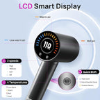 CONFU Hair Dryer, 110000 RPM Fast Drying Blow Dryer with Magnetic Diffuser and Concentrator, Professional Lightweight Ionic Hair Dryer for Women and Men