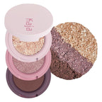 Kaja Eye Bento Collection - Bouncy Eyeshadow Trio | 17 Mauve Bouquet | Mauve Berry Tone | Vegan, Cruelty free