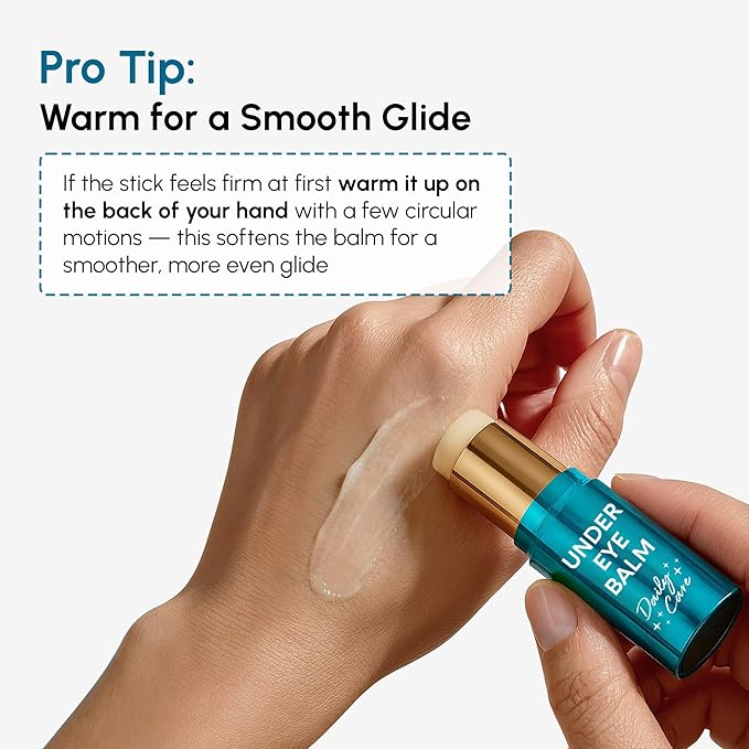 MAREE Under Eye Balm Stick with Retinol & Ceramide Complex 2 PACK - Facial Moisturizer - Under Eye Stick, Anti Wrinkle Hydrating Face Skincare