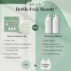 Kitsch Rosemary & Biotin Volumizing Hair Conditioner Bar for Hair Growth & Thickening – Hydrating & Cleansing Hair Conditioner for Women & Men - Paraben, Silicone & Sulfate Free - Made in USA - 2.7 oz