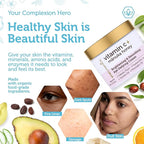 Era Organics Vitamin C Face & Organic Eye Cream – Nourishing Vitamin C Face Cream for Fine Lines, Wrinkles + USDA Organic Eye Balm for Puffiness, Bags – Made in USA, Safe For Sensitive Skin