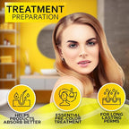 Clarifying Shampoo and Conditioner Set - Sulfate Free Hair Care Products for Women and Men - Build Up Remover for Curly, Straight, Color Treated, Oily and Black Hair - Hydrating Dry Split Ends Formula