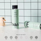 Odele Smoothing Sulfate-Free Shampoo & Conditioner Gift Set for Moisture, Frizz Control, Shine, and Straight to Curly Hair Types, 13 Fl Oz Each (2-Pack)