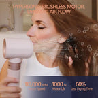 Hair Dryer Brush Titanium Hair Multi-Stylers - MIRACOMB Ionic Hot Air Styling System with Auto-Wrap Curlers,Powerful Brow Dryer Brush,Paddle Brush - Fast Drying Curling Straightening on All Hair