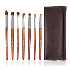 Natural Pony Hair Eye Shadow Brush Set, Small Eyeshadow Brushes Set, Eye Makeup Brushes Set Professional, Small Nose Contour Brush, Angled Eyeshadow Brush, Eyeshadow Blending Brushes