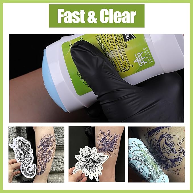 2pcs Tattoo Transfer Gel, Urknall Professional Stencil Gel Safe and Long-Lasting Tattooing Stencil Stick Creams for Body Art Makeup Transfering Soap Paste For Tattooing Supplies