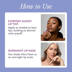 Westmore Beauty Pout Perfector Lip Gloss – Intensely Hydrating Sheer-Tinted Balm with Hyaluronic Acid & Vitamin E – Plumps & Nourishes Dry, Cracked Lips for a High Shine Finish – Soft Peach, .33 oz