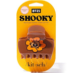 Kitsch BT21 Recycled Plastic Puffy Medium Hair Clips for Women, Medium Claw Clip for Thin & Thick Hair | Ideal Gifts for Women - SHOOKY, 1pc