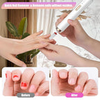 Professional Cordless Nail Drill Kit - Electric Nail File for Manicure Pedicure, Rechargeable & Portable with 6 Bits, Dust Collector, Quiet 30,000 RPM - Gifts for Women/Nail Tech
