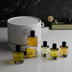 Eternal Perfume Oils Gift Box- Concentrated Perfume Oil Gift Set 6 - Oil-Based Perfume for Women & Men - Eau de Parfum - Cherry On Top, Cherry Chic, Turkish Rose, Lavender latte, Nocturnal, Candy Shop