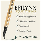 Liquid Eyeliner - Hypoallergenic Eyeliner with Fine Brush Tip, Long-Lasting Waterproof Eye Liner - Cruelty-Free, Vegan, Hypoallergenic, Gluten-Free, Smooth Application Liquid Eye Liner, Green 2mL