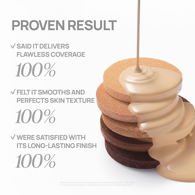 BANILA CO Covericious Ultimate Cover Cushion | Up to 100HR Long-Wear Foundation | 20 Shades for All Skin Tones | Matte & Lightweight Finish | Korean Cushion Foundation (14g / 0.49 oz), 38N CHESTNUT