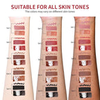 3PCS Black Lip Liner and Lipstick Set – Bold Matte Lipstick, Precision Liner & High-Shine Gloss for Gothic, Halloween, Cosplay & Editorial Looks – Long-Lasting, Smudge-Proof Lip Makeup Kit (Black)