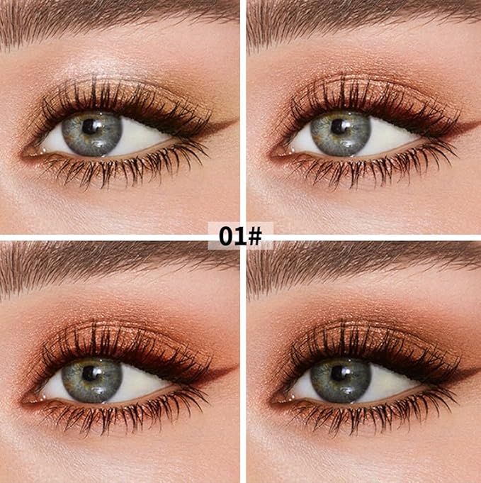 Neutral Nude Brown Eyeshadow Palette – 10 Matte & Shimmer Eye Shadows, High Pigment, Waterproof & Blendable. Long-Lasting Neutral Eye Makeup for Daily Natural Looks, Beginners & Mature Women.