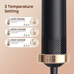 5 in 1 Blow Dryer Brush, Upgrade Hair Dryer Brush Air Curler Air Curling Wrap Styler, Detachable Hot Air Brush Negative Ion Curling Brush Iron, Hair Styling Tools for Drying Curling Straightening