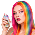 Blue Hair Spray, Temporary Hair Color Spray for or Kids Women Men, Temporary Blue Hair Dye, Washable Hair Wax Color,Hair Coloring Natural Hair Strong Style Gel for Christmas Party,Cosplay(4.06oz)