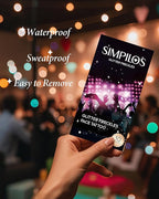 Body Face Glitter for Kids Women Girls, Waterproof Glow Up Singer Concerts Festival Rave Accessories (Gold - Hearted)