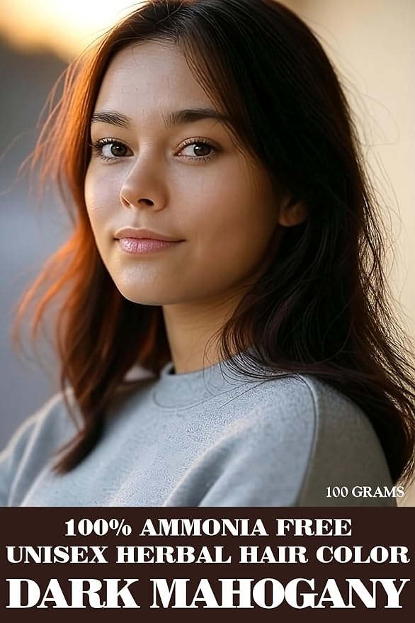 FUEL THE ARMY® 80% Natural Hair Dye 100 Grams (Dark Mahogany)