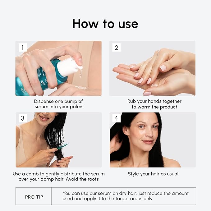 MAREE Hair Oil for Frizzy Hair with Argan Oil, Keratin & Biotin – Hair Serum for Dry and Curly Hair Gloss – Frizz Control Hair Care Products for Women – Aceite Para el Cabello – Keratin Hair Treatment