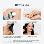 MAREE Hair Oil for Frizzy Hair with Argan Oil, Keratin & Biotin – Hair Serum for Dry and Curly Hair Gloss – Frizz Control Hair Care Products for Women – Aceite Para el Cabello – Keratin Hair Treatment