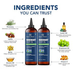 Botanic Hearth Rosemary Oil for Hair Growth | Strengthening Biotin, Jojoba, Castor Hair Growth Oil for frizzy hair | Dry, Damaged Scalp Treatment | Color Safe | All Hair Types | 6.7 Fl Oz (2 Pack)