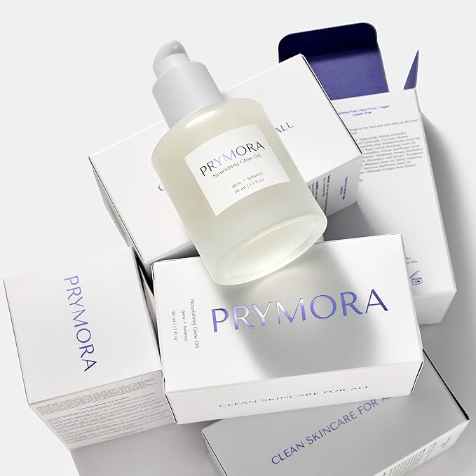 Nourishing Glow Oil | Glow + Balance | Rosehip Oil & Squalane, Meadowfoam Seed Oil & Vitamin E, Non-Greasy, Radiate & Hydrate | Fragrance-Free