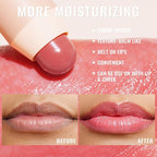 Oulac Pink Nude Lipstick - Moisturizing Lipstick Tinted Lip Balm for Dry Lips, Hydrating Creamy Lip Crayon & Blush - Lip Colour and Cheeks Makeup | 2.48g, Fruit Surge (02)