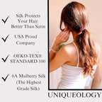 Hair Accessories for Women - Clean Girl Aesthetic - Cute Ponytail Holders, Scrunchies, and Small Hair Ties for Thin Hair - Pink