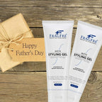 Men's Firm Hold Hair Gel for Aggressive Styles - Paraben-Free Hypoallergenic Formula for Sensitive Skin, No Irritations - 8 oz