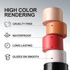 FOCALLURE 3 Pcs Cream Contour Sticks,Shades with Highlighter & Bronzer & Blush,Non-greasy Long-wear Face Contouring Pen,Easy to Sculpt the Face and Create a Lightweight Finishing Makeup,LIGHT-SKIN