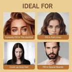 Hairline Powder (Light Cafe) - Hair Root Dye, Hair Color Shadow, Thin Hair Touch-Up Powder, 4g