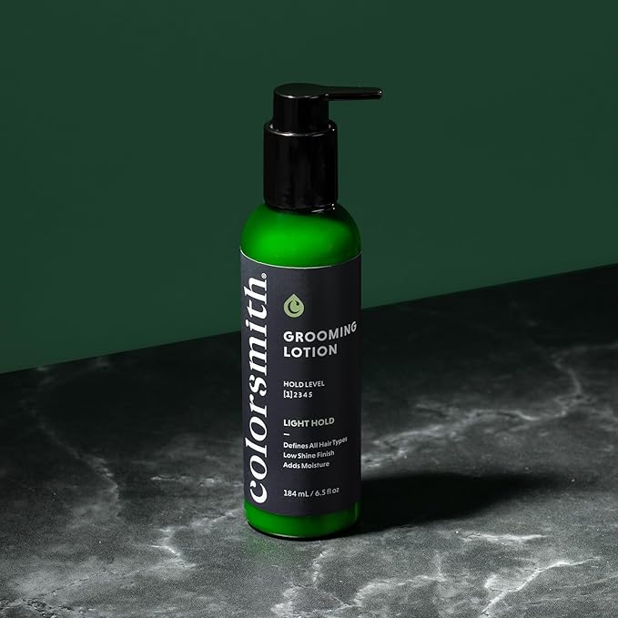 Grooming Lotion, Men’s Styling Lotion, Flexible Hold, Low-shine Finish, 6.5 fl oz