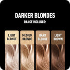 BOLDIFY Hairline Powder Color Sample Kit - Root Touch Up Hair Color for Gray Coverage - Bald Spot Concealing Hair Powder for Women & Men - 24-Hour Stain-Proof - Darker Blondes