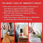 Immunity Boost Essential Oil Blend 30mL by Revive Essential Oils - 100% Pure Therapeutic Grade, for Diffuser, Humidifier, Massage, Aromatherapy, Skin & Hair Care