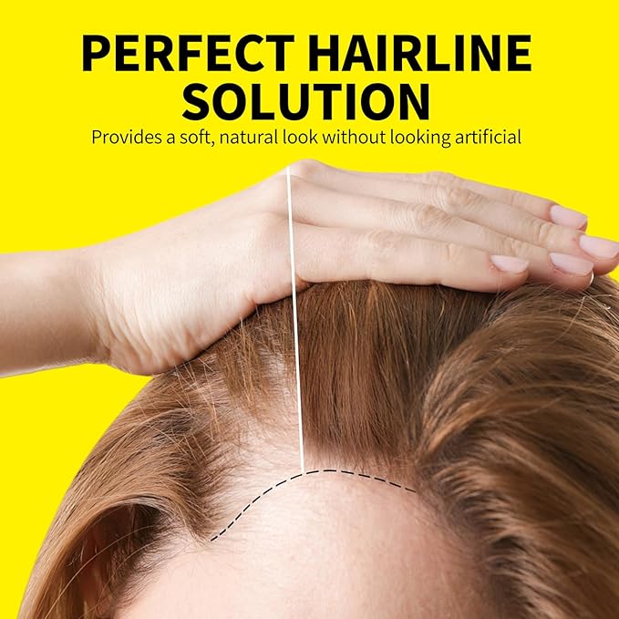 Sevich Hairline Powder - Root Touch Up Instantly Hair Color for Thinning Gray Coverage - Bald Spot Concealing Hair Powder for Women & Men - 48Hour Waterproof & Sweatproof - Med Brown