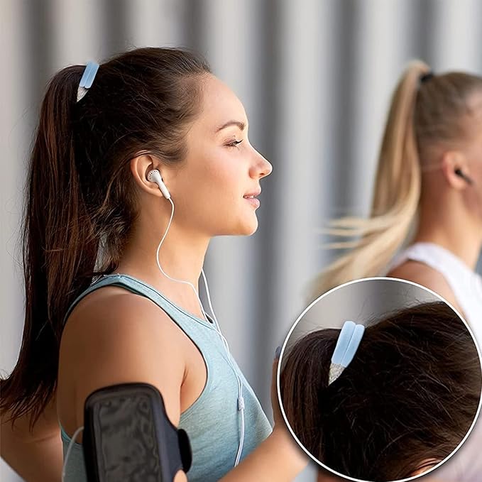 100PCS Elastic Hair Accessories - Seamless Cotton Hair Bands, Soft Ponytail Holders for Thick/Thin Hair, No Damage Morandi Color Elastics for Women and Girls