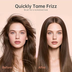 Hair Straightener Brush, Portable Cordless Straightening Brush for Travel, Negative Ion Hot Comb Hair Straightener with 9 Temps for Women, Anti-Scald Ceramic, Fast Charge