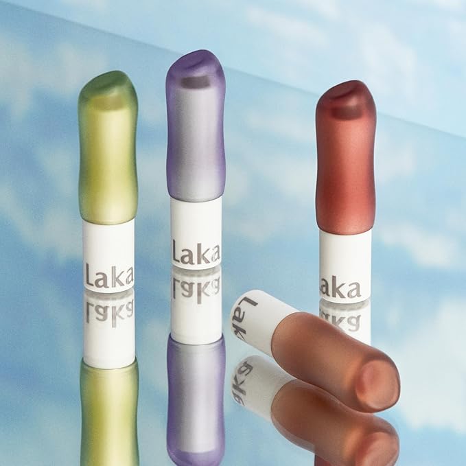 Laka Soul Vegan Lip Balm (4 Shades) Tinted, 3.9g/0.13oz, Deep Nourishing Plant-Based Lip Moisturizer, Vegan Lip Balm for Dry, Cracked and Chapped Lips (#Mauve)